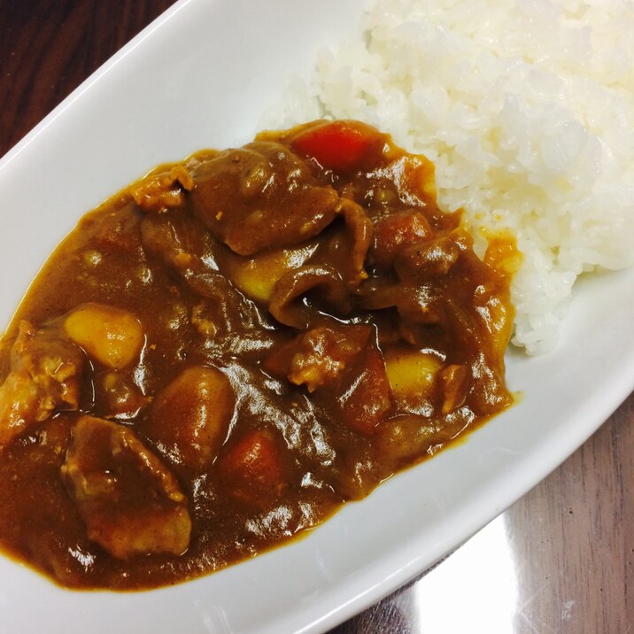 隠し味で旨味アップなカレーライス